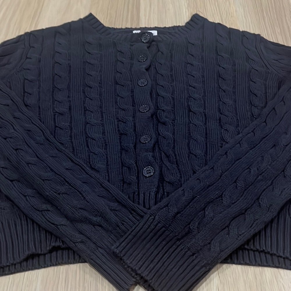 Knitted Blue Sweater